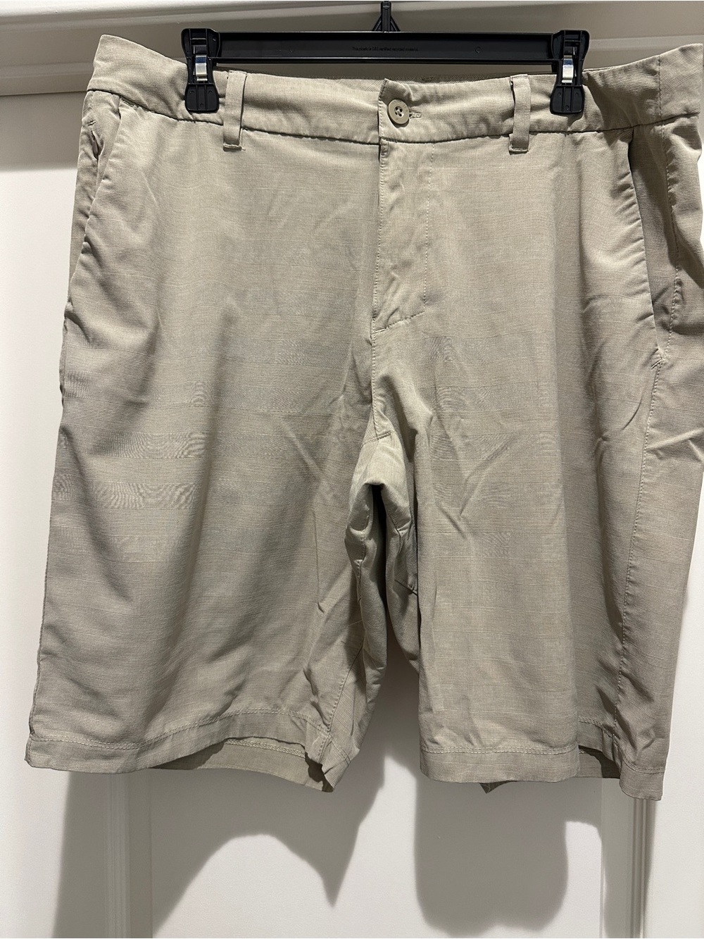 Hang Ten Men's Light Khaki Swim Hybrids